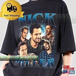 Nick Miller Shirt Homage Retro T-Shirt Retro Fan Tees Unisex